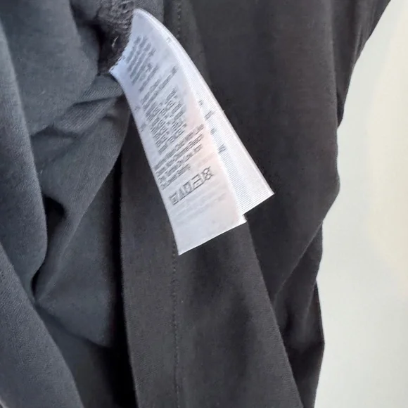 NWT Madewell Black Side-Cinch Muscle Tee SZ XS - Picture 7 of 7